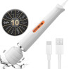 BDSMaster Wand Coolmagic 32cm Tête 60mm Blanc